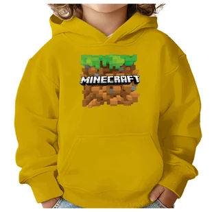 BLUZA DZIECIĘCA MINECRAFT 110-116 DLA DZIEWCZYNKI CHŁOPCA PREZENT - Bluzy dla dziewczynek BLUZA DZIECIĘCA MINECRAFT 110-116 DLA DZIEWCZYNKI CHŁOPCA PREZENT - Bluzy dla dziewczynek - miniaturka - grafika 1