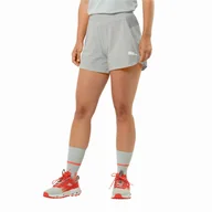 Spodenki damskie - Krótkie spodenki damskie Jack Wolfskin PRELIGHT 2IN1 SHORTS W cool grey - XL - miniaturka - grafika 1