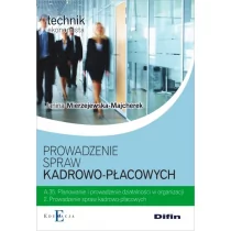 Difin Prowadzenie spraw kadrowo-płacowych A.35.2 - Janina Mierzejewska-Majcherek - Podręczniki dla liceum - miniaturka - grafika 1