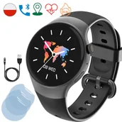 Smartwatch - Rubicon Classic Czarny - miniaturka - grafika 1