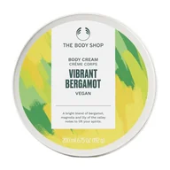 Balsamy i kremy do ciała - The Body Shop Wegański krem do ciała Vibrant Bergamot 200ml - miniaturka - grafika 1