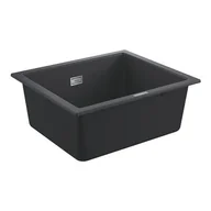 Zlewozmywaki - Grohe K700 45,7x53,3 cm czarny granit 31654AP0 - miniaturka - grafika 1