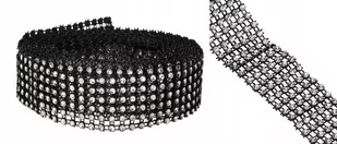 TAŚMA CYRKONIE PAS DIAMENTOWY OZDOBNY 3CM X 3M - Scrapbooking - miniaturka - grafika 1