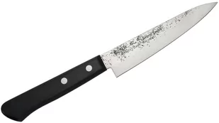 Satake Kuchenny nóż uniwersalny Satake Nashiji Black Pakka 12cm 801-751 - Noże kuchenne - miniaturka - grafika 1