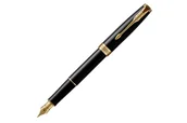 Pióra wieczne - Pióro Wieczne Parker Sonnet Czarne Gt Z Grawerem - miniaturka - grafika 1