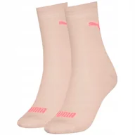 Skarpetki męskie - Skarpety Puma Sock 2Pack różowe 907957 05 39-42 - miniaturka - grafika 1