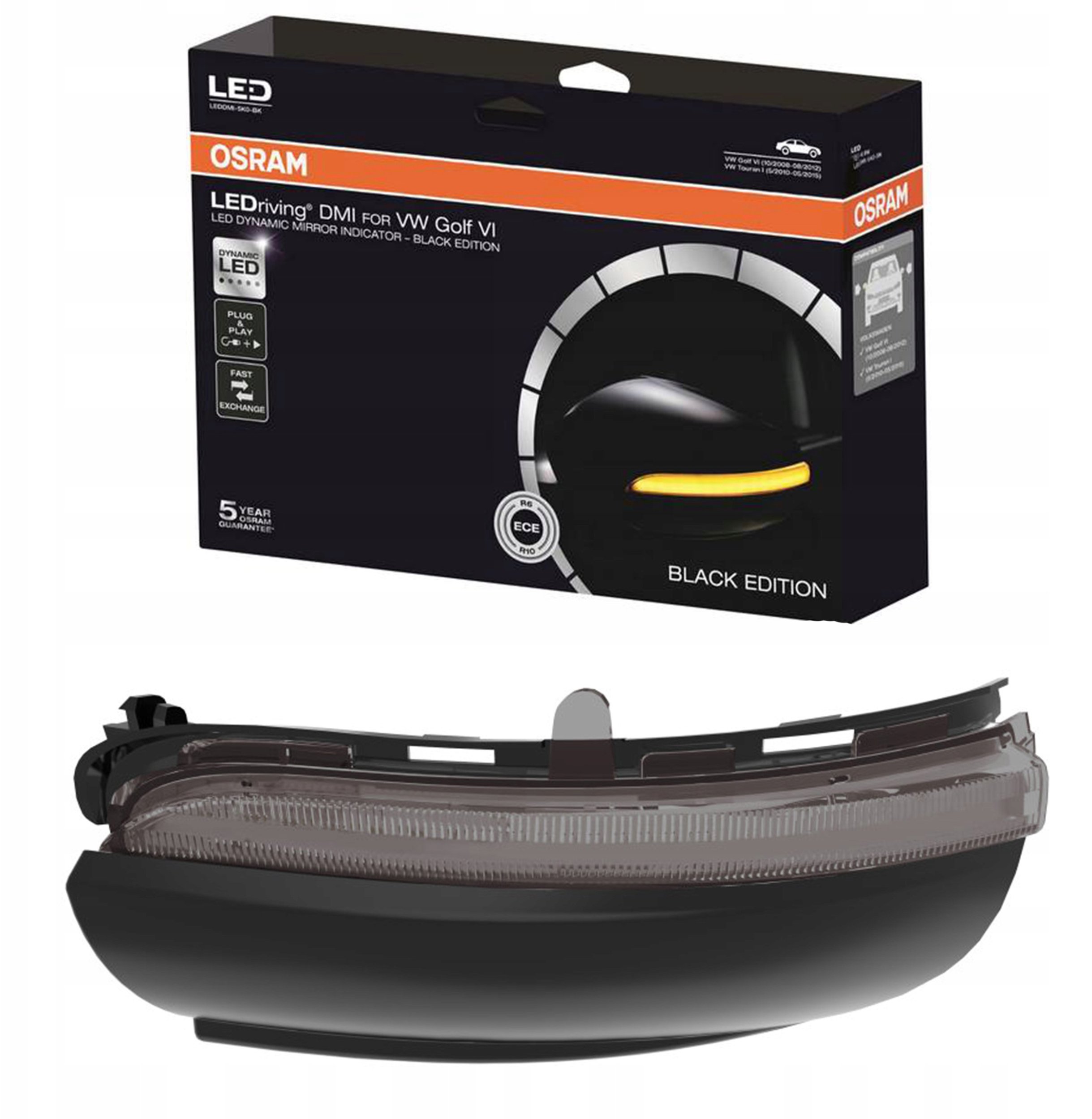 Żarówka Osram LED DMI 5K0 BK S do VW Golf VI Black