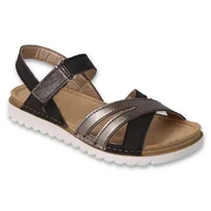 Buty dla dziewczynek - Befado obuwie dziecięce 062Y006 czarne - miniaturka - grafika 1