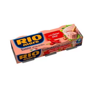 Rio Mare Tuńczyk w oliwie z oliwek z papryką chilli 3 x 80 g - Konserwy i dania rybne - miniaturka - grafika 1