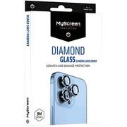 Pozostałe akcesoria do telefonów - Szkło hartowane MYSCREEN Diamond Glass Lens Cover do iPhone 13 Pro/13 Pro Max Czarny - miniaturka - grafika 1