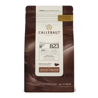 Dodatki do ciast w proszku - Callebaut 823Nv Mleczna Belgijska Czekolada 1Kg - miniaturka - grafika 1