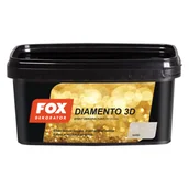 Farby wewnętrzne - Farba dekoracyjny DIAMENTO 3D 0017 SAND 1 l FOX - miniaturka - grafika 1