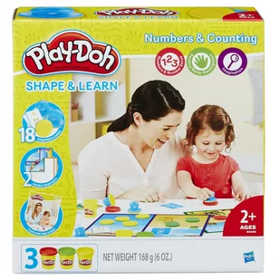 Hasbro      Hasbro PlayDoh Liczby i liczenie GXP-585307 - Pozostałe akcesoria dla plastyków - miniaturka - grafika 2