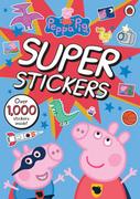 Obcojęzyczne książki dla dzieci i młodzieży - Peppa Pig Super Stickers Activity Book - miniaturka - grafika 1