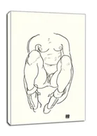 Obrazy i zdjęcia na płótnie - Torso of a Seated Woman with Boots, Egon Schiele - obraz na płótnie Wymiar do wyboru: 30x40 cm - miniaturka - grafika 1