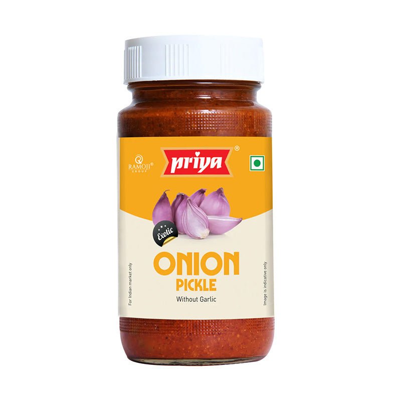 Marynowana cebula w oleju Priya Onion 300 g – pikantny dodatek do ryżu