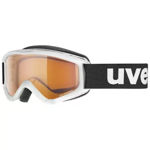 Uvex Gogle narciarskie dziecięce, Speedy Pro, białe - Sporty zimowe - akcesoria - miniaturka - grafika 1