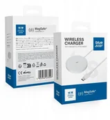 Ładowarki do telefonów - Ładowarka bezprzewodowa BLUE STAR Charing Pad 15w kompatybilna z MagSafe biała - miniaturka - grafika 1