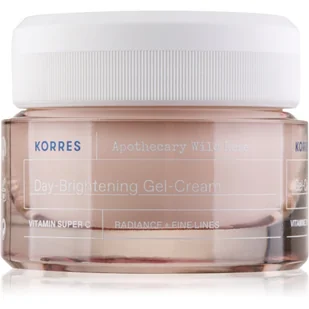 Korres Apothecary Wild Rose rozjaśniający krem na dzień z olejkiem z dzikiej róży dla skóry normalnej i mieszanej - Kremy do twarzy - miniaturka - grafika 1
