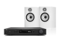 Zestawy stereo - NAD C338 (czarny) + 606 S3 (biały) - miniaturka - grafika 1