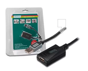 Digitus Kabel repeater USB 2.0 DA-70130-4 5m DA-70130-4 - Adaptery i przejściówki - miniaturka - grafika 1