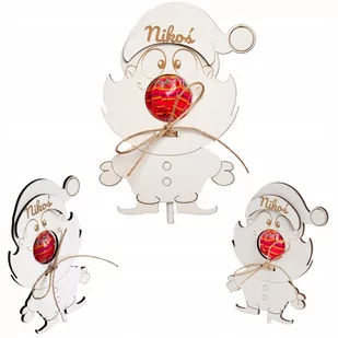 Mikołaj prezent na mikołajki święta  na lizaka - Bombki - miniaturka - grafika 1