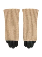 Rękawiczki - Liu Jo Rękawiczki Damskie 2F3150 P0300 Czarny - miniaturka - grafika 1