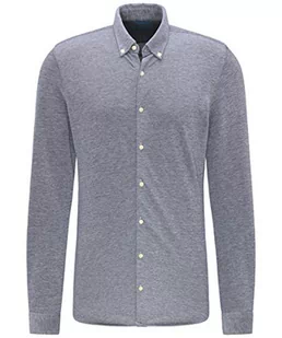 Pierre Cardin Męska koszula z długim rękawem z kołnierzem button-down - Koszule męskie - miniaturka - grafika 1