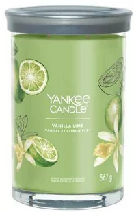 Yankee Candle Świeca zapachowa Vanilla Lime tumbler duży - Świece - miniaturka - grafika 1