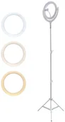 Lampy stojące - Selfie Ring Light LoomiPod Floor Lamp white - miniaturka - grafika 1