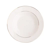 Talerze - Altom MARIAPAULA ECRU NOVA ZŁOTA LINIA TALERZ GŁĘBOKI 23CM 5902689866845 - miniaturka - grafika 1