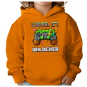 Bluzy dla dziewczynek - BLUZA DZIECIĘCA Z KAPTUREM 67 SIX SEVEN VIRAL 146-152 DLA DZIECKA PREZENT - miniaturka - grafika 1