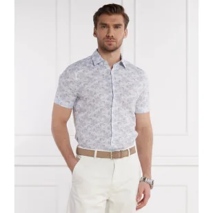 Joop! Lniana koszula Pit | Slim Fit - Koszule męskie - miniaturka - grafika 1