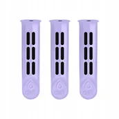 Wkłady filtrujące - 3x filtry do butelki filtrującej Dafi SOFT i SOLID Fioletowy by Joanna Krupa - miniaturka - grafika 1