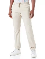 Spodnie męskie - s.Oliver Spodnie męskie długie, Phoenix Regular Fit, brązowe, 38/34, brązowy, 38W / 34L - miniaturka - grafika 1