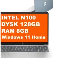 Laptopy - HP 15-fd0107ds / AA2K0UA / Intel N / 8GB / 128GB UFS / Intel UHD / HD / Win 11 / Niebieski - miniaturka - grafika 1