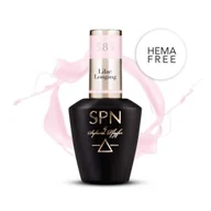 Lakiery hybrydowe - Lakier Hybrydowy do Paznokci Jasny Róż 585 Lilac Longing 8 ml Spn Nails - miniaturka - grafika 1