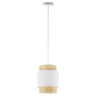 Lampy sufitowe - TK Lighting Lampa wisząca nowoczesna BOHO Small White 1pł. ratan 6528 - miniaturka - grafika 1