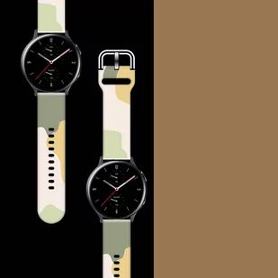 Strap Moro opaska do Samsung Galaxy Watch 42mm silikonowy pasek bransoletka do zegarka wzór 14 - Etui i futerały do telefonów - miniaturka - grafika 2