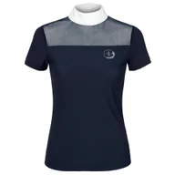 Kurtki jeździeckie - Koszulka konkursowa jeździecka damska EQUESTRIAN QUEEN Leilani 24SS turniejowa - miniaturka - grafika 1