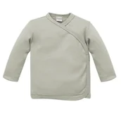 Kaftaniki dla niemowląt - Pinokio Kaftanik niemowlęcy szary lovely day 68 - miniaturka - grafika 1