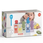 Zabawki interaktywne dla dzieci - Taf Toys Zabawka edukacyjna Królik w szkole Dopasuj i Licz - miniaturka - grafika 1