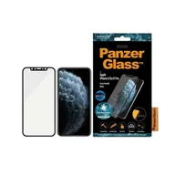 Szkła hartowane na telefon - PanzerGlass Szkło hartowane antybakteryjne CF AB iPhone 11 Pro / X / Xs, czarna ramka 5711724026867 - miniaturka - grafika 1