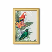 Ramki na zdjęcia - Ramka zatrzaskowa, rama plakatowa, ramka na zdjęcie, A4, 25 mm, złoty - miniaturka - grafika 1