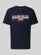 Koszulki męskie - T-shirt z nadrukiem z logo model ‘AYLMER’ - miniaturka - grafika 1