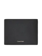 Portfele - Calvin Klein Portfel męski Epi Ck Trifold 10Cc W/Coin K50K512863 Czarny - miniaturka - grafika 1