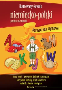 Ilustrowany słownik niemiecko-polski, polsko-niemiecki - Książki edukacyjne - miniaturka - grafika 1