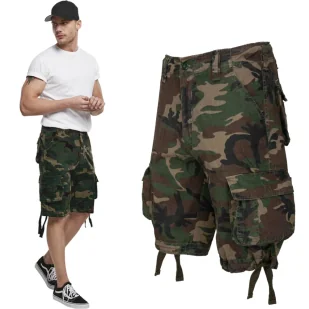 Spodnie Short BRANDIT Urban Legend - Woodland 4XL - Odzież taktyczna i umundurowanie - miniaturka - grafika 1