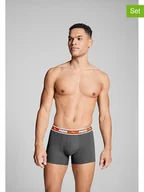 Majtki męskie - Puma Bokserki (2 pary) w kolorze czarno-antracytowym - miniaturka - grafika 1