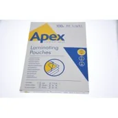 Folie do laminatora - Fellowes Folia do laminowania błyszcząca A4 75 - 80 mic /100szt APEX 600 - miniaturka - grafika 1